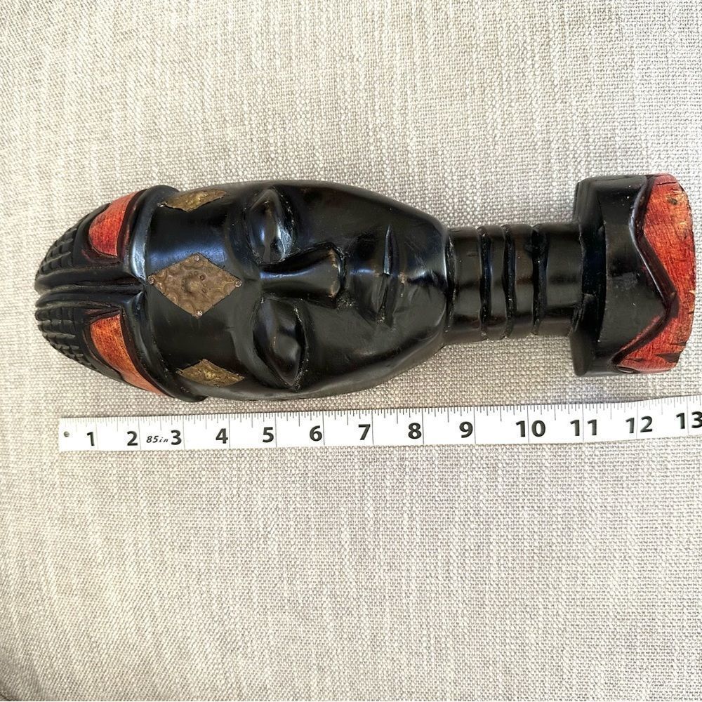 African mask from Ghana - Picture 4 of 14